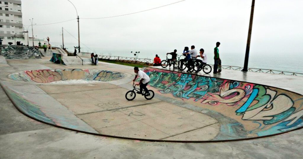 ¿Se puede utilizar los skateparks para bicicletas?